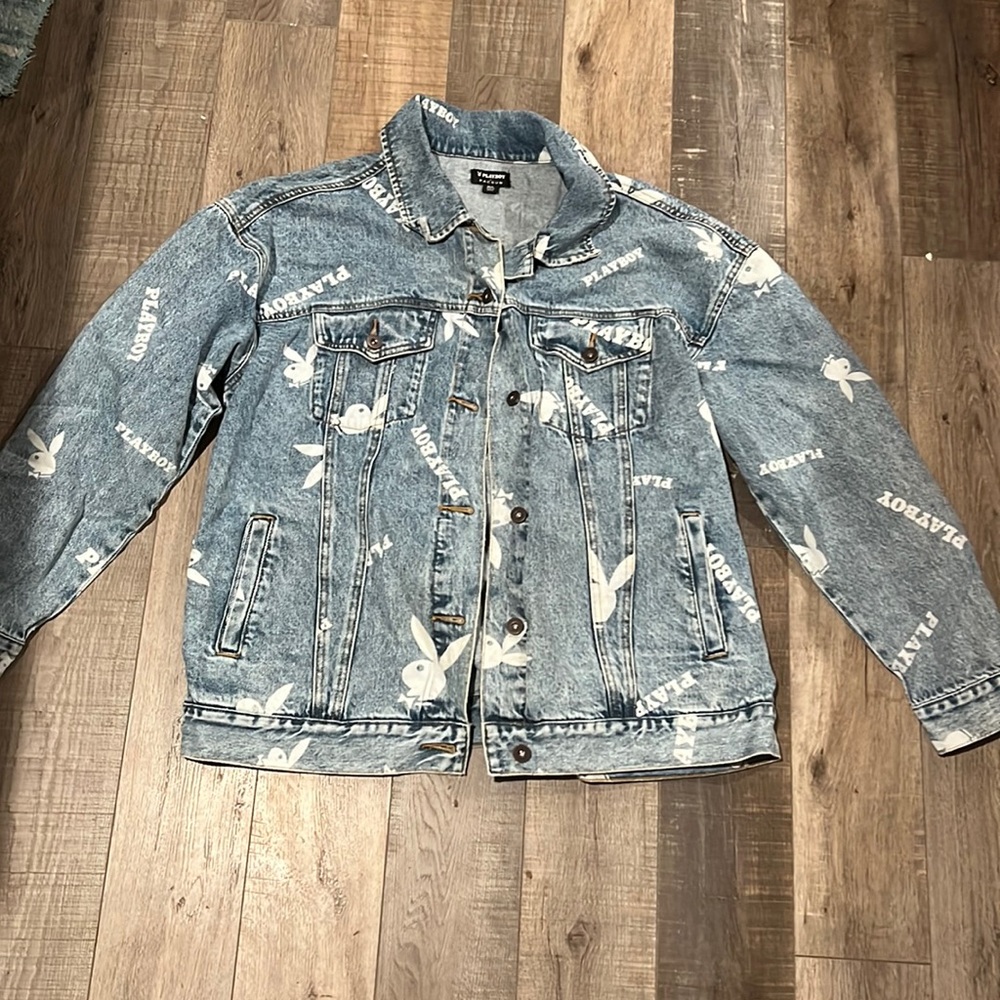 play boy jean jacket